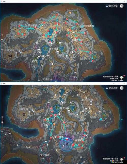 原神2.6层岩巨渊地图全解析，地上地下双层区域及丰富探索内容爆料